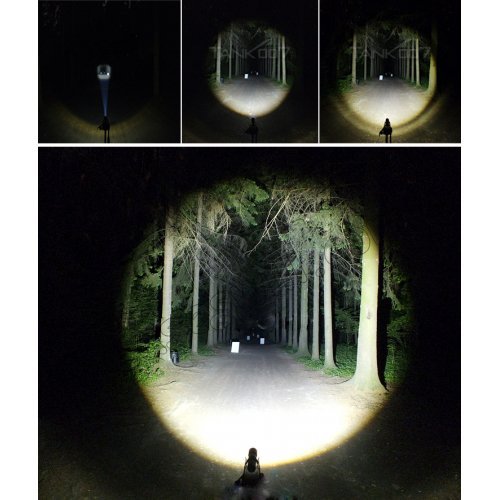 Cree LED Taschenlampe zoom Suchlicht 8000 Lumen XML-T6 2x Akku Flashlight - 7