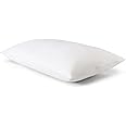 The Fine Bedding Company - Spundown Pillow - Firm Support - Soft Touch 100% Sustainably Sourced Cotton Cover, Machine Washable, Hypoallergenic, Eco Smartfil® Technology for the perfect sleep.