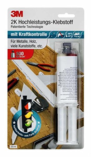 Preisvergleich Produktbild 3M Deutschland 3M 2K Klebstoff Kartusche mit Farbindikator Ampel25