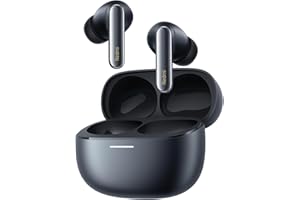 XIAOMI Redmi Buds 6 Pro: Auricolari wireless Bluetooth in-ear, Cancellazione attiva del rumore fino a 55dB con regolazioni multilivello, Hi-Res, Fino a 9.5h+36h Durata della Batteria, IP54, Nero