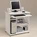 Produktbild Schreibtisch weiß hochglanz B 76 cm PC Computertisch Kinderschreibtisch Jugendschreibtisch Bürotisch Jugendzimmer Kinderzimmer Büro