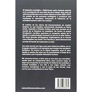 El detective ecológico: Reflexiones sobre historia natural