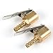 Produktbild Yahee Momentstecker 6mm Messing 2 Stück Hebelstecker Ventilstecker Druckluft