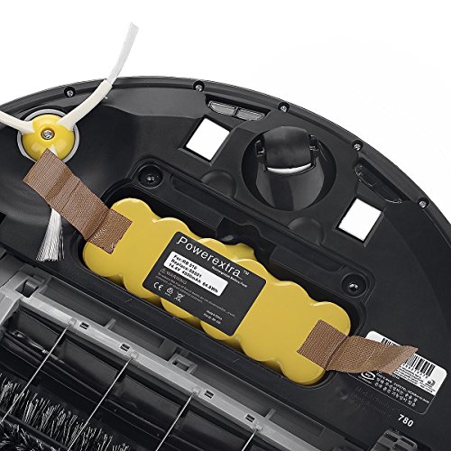 Powerextra 4500mAh Ni-MH APS Akku für iRobot Roomba R3 500 770 780 usw. passt 80501 Discovery Reihe Roboter-Staubsauger - 6