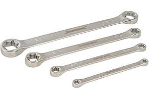 Silverline 241501 Jeu de 4 Clés Torx E6-E24