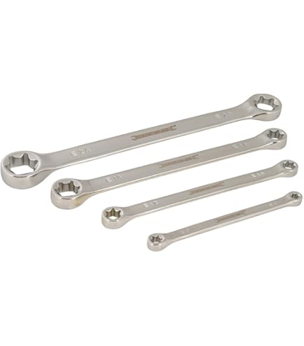 4 CLES TORX A OEIL : E6 / E8 ; E10 / E12 ; E14 / E18 ; E20 / E24 | Leroy Merlin