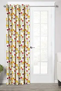Ultimate Trends  Polyester 3D Cartoon Curtains for Boys & Girls Kids Room for Door 8 feet 1 Piece (Multi)