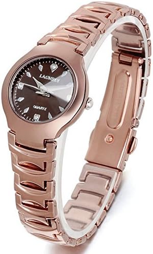 Longqi Tungsten Steel Quartz Wristwatch Luxury Gift for Women