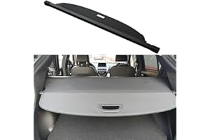 AILZNN Ausziehbar Kofferraum Schutz Abdeckung Laderaumabdeckung FüR Mitsubishi Eclipse Cross 2018 2019 2020, Metall Kofferraumabdeckung Schutz Rollo, Auto Interieurleisten ZubehöR