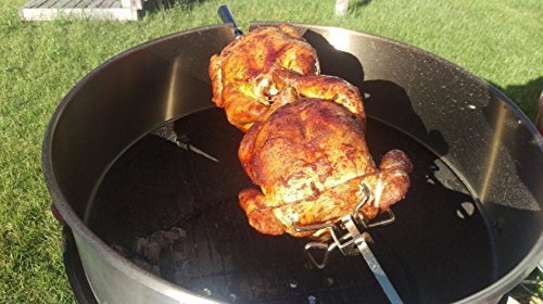 Onlyfire Edelstahl Fleischnadeln,für nur 4-kant von Spieße,2 Stück - 6