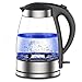 Produktbild QXJPZ Glas-Wasserkocher, automatische Haushaltsabschaltung Edelstahl große Kapazität
