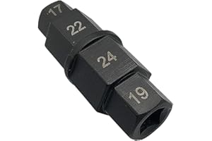 Dajiaxingxing Motorcycle Spindle Tool Axle Hex Spindle Driver Socket Tool Hex Wrench Removal Tool for Various Brands of Motorcycles