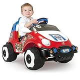Coche con cargador y batería de 6 V
