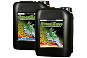 GROWTH TECHNOLOGY GreenHaze Grow or Bloom Nutrient Hydro NFT Systems Hard Soft Water Hydroponics (Bloom A+B 5L)