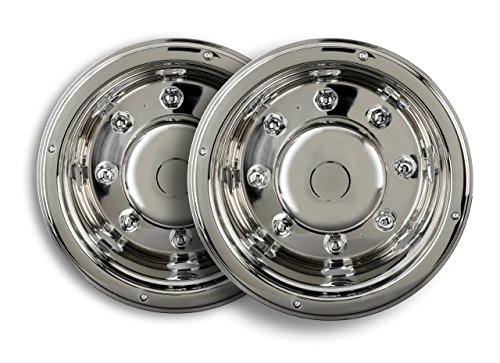 Copricerchi Hansen Styling Da 17,5 Pollici In Acciaio Inox – Diretto, Universale Per Camion, Con Viti Antifurto