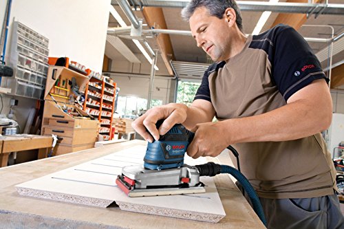 Bosch Professional GSS 280 AVE, 350 W Nennaufnahmeleistung, L-BOXX, Schleifpapier, Microfilter Box, Zusatzhandgriff - 2
