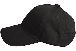 Qchomee Kinder Snapback Cap Kappe Baumwolle Baseball Cap Einfarbig Sonnenhut Outdoor Hut Verstellbare Baseballkappe Junge Mädchen Basecap Sport Unisex Baseball Mütze Kopfbedeckung Outdoor