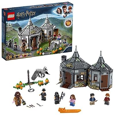LEGO Harry Potter 75947 Hutte Hagrid: Jeu de sauvetage de Buckbeak avec figurine d'hippogriffe, idées cadeaux