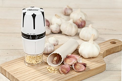 Genius Knoblauchschneider G10, Weiß - 3