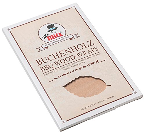 Preisvergleich Produktbild Starters 39180070 Mr. BBQ Räucherpapier"Buche" 8er Set in Faltschachtel