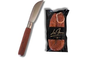 LUX IBÉRICO - Morcilla Patatera Ibérica (250g) – Embutido Tradicional - Origen Extremadura - Envasado al Vacío (DULCE + NAVAJA CAMPERA)