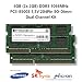 Produktbild Maxano 4GB Dual Channel Kit (2X 2GB) DDR3 1066MHz PC3-8500S SO Dimm 204Pin Unbuffered Non-ECC 1,5V Arbeitsspeicher RAM Memory