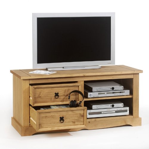 Mexico Möbel Lowboard im Mexiko Stil 2+2 - 2