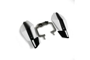 AnXin Protège-mains pour moto tout-terrain, motocross, Enduro, Supermoto, course ATV, Quad, CRF YZF KXF RMZ KLX DRZ Blanc