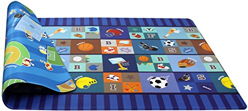 esterilla de juegos para niños - Dwinguler playmat - Star Player - Medium - 1,9m * 1,3m *15mm ...