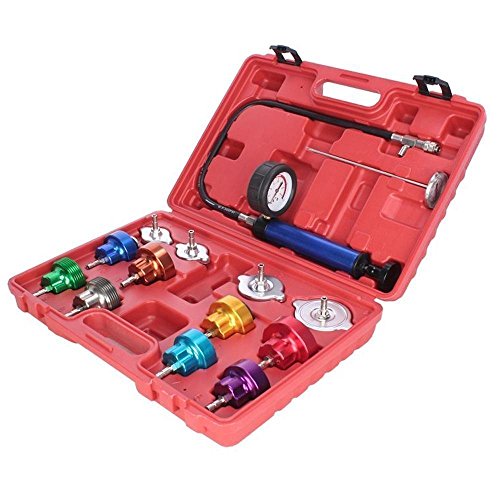LARS360 de 14 piezas kühlsystemtester enfriador abdrück dispositivo enfriador Impresión comprobación abdrück dispositivo Sistema de refrigeración Tester Comprobador Huellas Reservorio de agua detector de fugas de herramientas