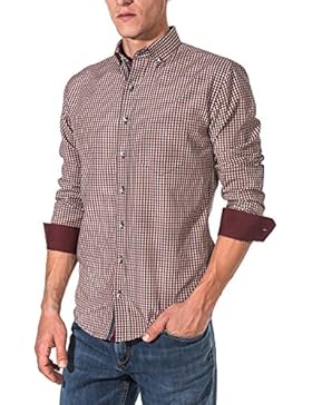 Karohemd von Vegea | Kariertes Hemd im Slim Fit Schnitt für Herren | Trendige Herrenmode für Freizeit und Büro...