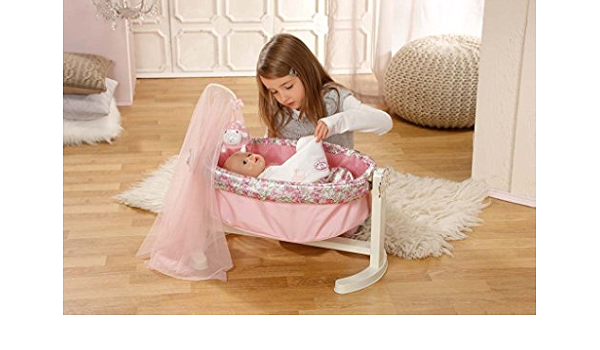 baby annabell rocking cradle