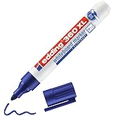 edding 360 XL beyaz yazı tahtası kalemi - mavi - 1 kalem - yeniden doldurulabilir