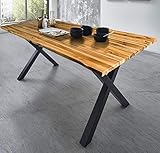 baumtisch esstisch FSC zertifiziert - Das verwendete Akazienholz stammt aus nachhaltigem Plantagenanbau. Sie erhalten ein FSC-zertifiziertes Möbelstück und tragen zum Umweltschutz bei.