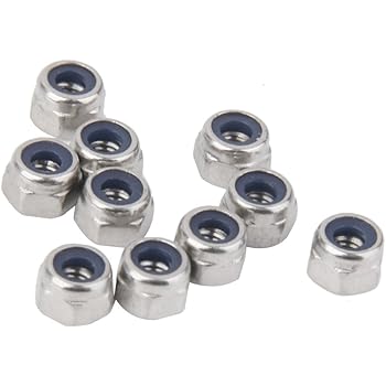 Dadi Autobloccanti M2 In Acciaio Inox Con Inserti Nylon - Dadi Esagonali Per Fai Da Te, Mobili E Meccanica - Foto 3