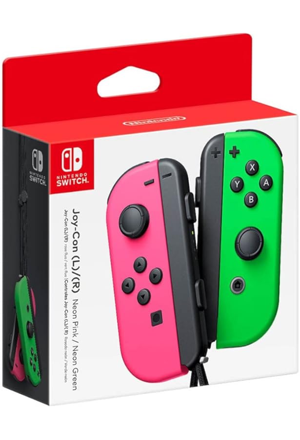 Nintendo Kontrolery Nintendo Switch, Zielony/Fioletowy, 2