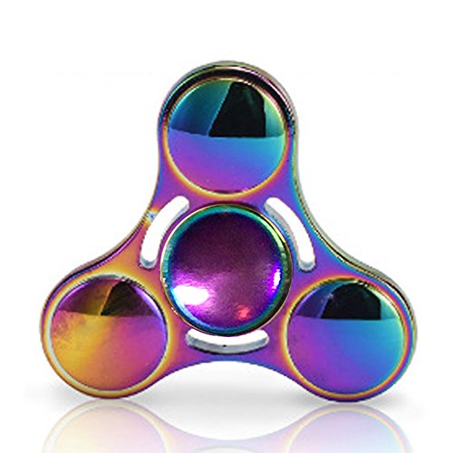Hand Spinner,EDC Metal Hand Spinner Fidget Toy Ultra Fast Bearing Tri-Spinner For ADD ADHD Tri Fidget Spinner 1-5 Min Spins Best Hand Spinner Toy (Three ball) Hand Spinner,EDC Metal Hand Spinner Fidget Toy Ultra Fast Bearing Tri-Spinner For ADD ADHD Tri Fidget Spinner 1-5 Min Spins Best Hand Spinner Toy (Three ball)