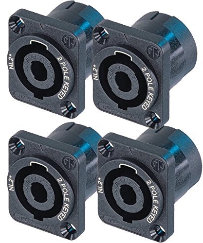 Neutrik NL2MP (PACK OF 4) Chassis Mount Solder RS.2587.18 (69.00% Off) - Amazon