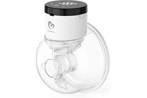 Bellababy Electric Breast Pump, Portable Hands-Free, Low Noise and Pain Free, 4 Modes & 9 Suction Levels, with Touchscreen LCD Display