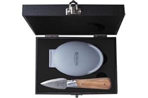 ‎LAGUIOLE STYLE DE VIE Laguiole Style de Vie Austernmesser Luxury Line, Eichenholz, mit Austernhalter