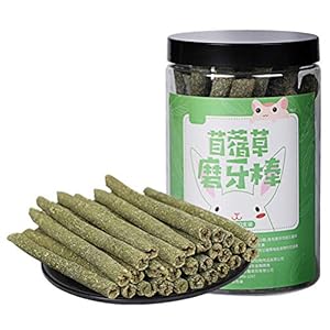 POPETPOP 20 unids Natural Avena Hierba Molar Varilla Bocadillos para Mascotas Masticar Juguetes para Conejos Hamsters Conejillo de Indias Chinchillas Ardilla y Otros Animales Pequeños