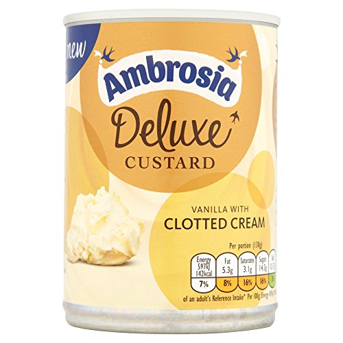 Preisvergleich Produktbild Ambrosia Deluxe Vanilla with Clotted Cream 400g
