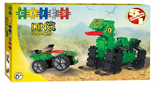 Clics Toys - Dino Caja, 5 Modelos en 1 (BBM NV RC101)