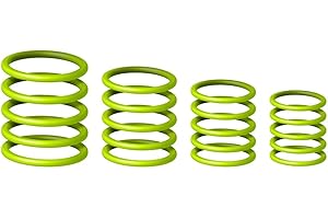 Gravity RP 5555 GRN 1 - Jeu de bagues universelles Gravity, Sheen Green