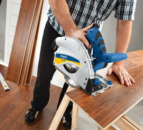 Tauchsäge – Tauchkreissäge Typ45 mit Schiene, 1 Sägeblatt und Zubehör - 2