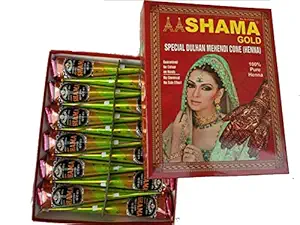 Natural Mehandi Cone Pure pack of 12cones Henna cone