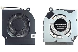 ZHIXTEU Ventilateur de Refroidissement CPU GPU pour ACER Nitro 5 AN517-41 AN517-52 AN517-54 AN515-44 AN515-45 AN515-55 AN515-56 AN515-57R (CPU)