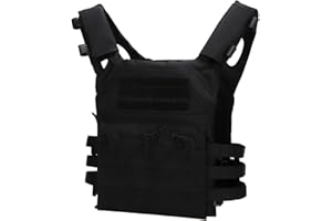 Taeku Chaleco Táctico, Ajustable Ligeros Adolescentes Chalecos para Cosplay, Airsoft, Juegos en Equipo y Actividades al aire libre