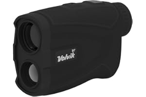 Volvik V1 Pro Golf Range Finder - 1300 Yard Range With Vibrating Pin Lock & Slope Compensation Technology