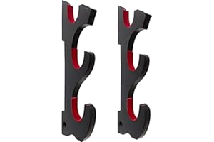 SEEMINESALE KATANA WANDHALTERUNG - Klassische Holz Schwerthalterung mit Samtpolsterung für Samurai-Schwerter, Cosplay-Waffen und Dekor (Schwarz, inkl. Montageschrauben) (Schwarz 3 Tier)
